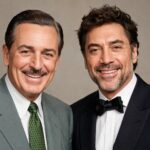 Walt Disney and Javier Bardem